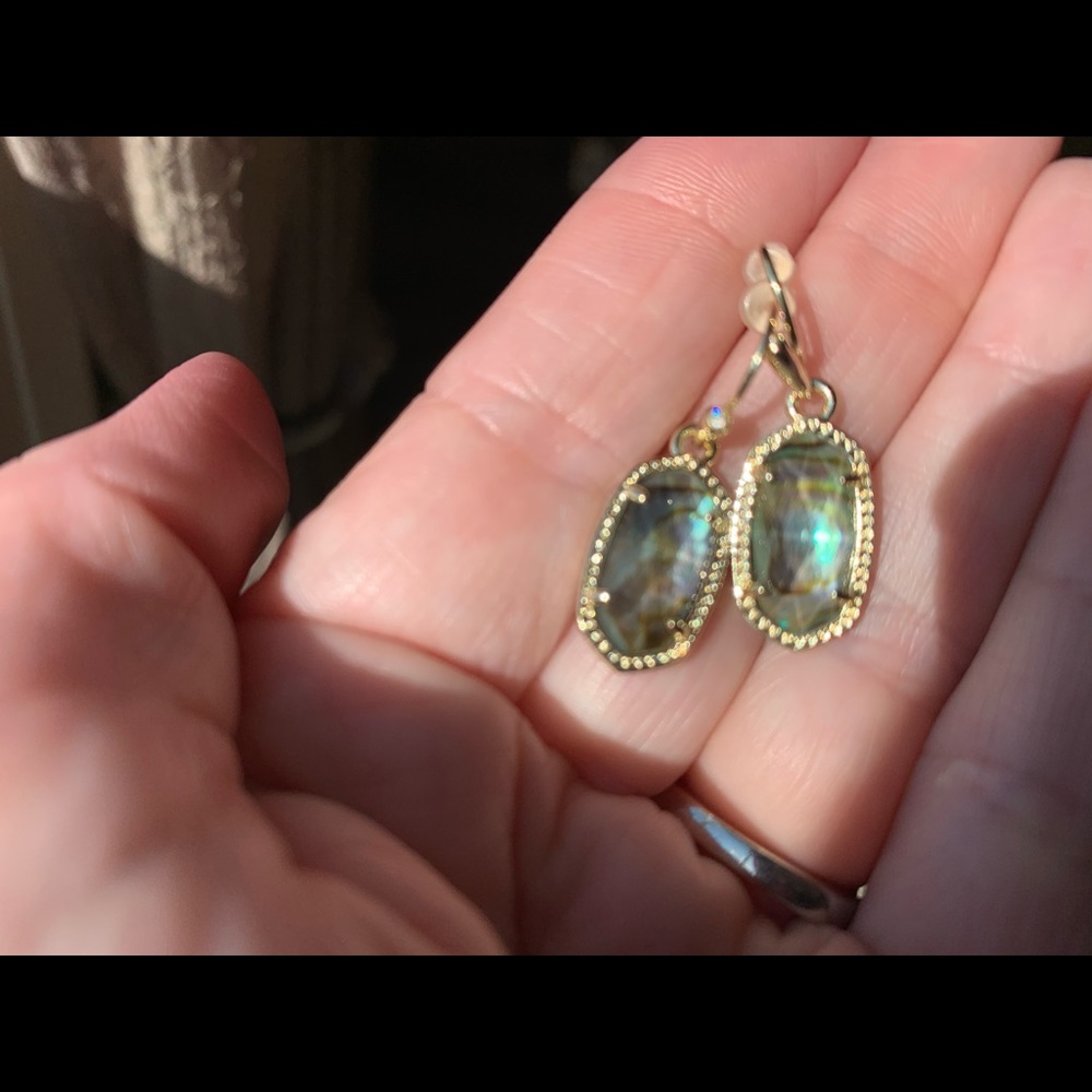 Kendra Scott Lee Gold Abalone Shell